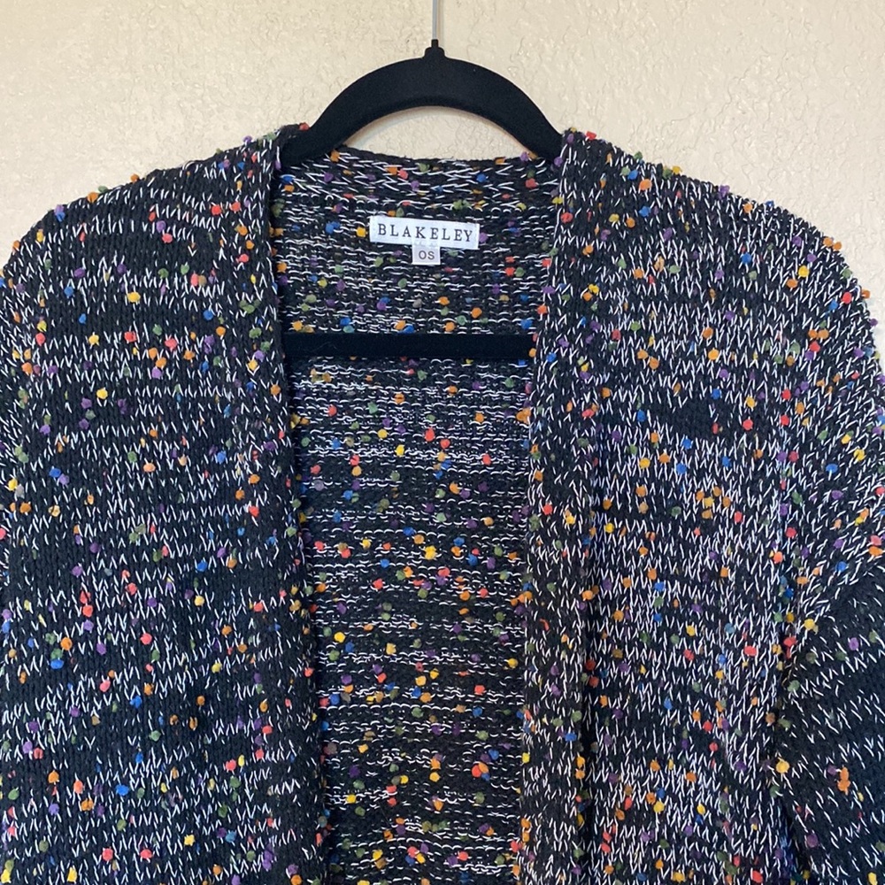 Rainbow dot Blakeley cardigan - Picture 2 of 4